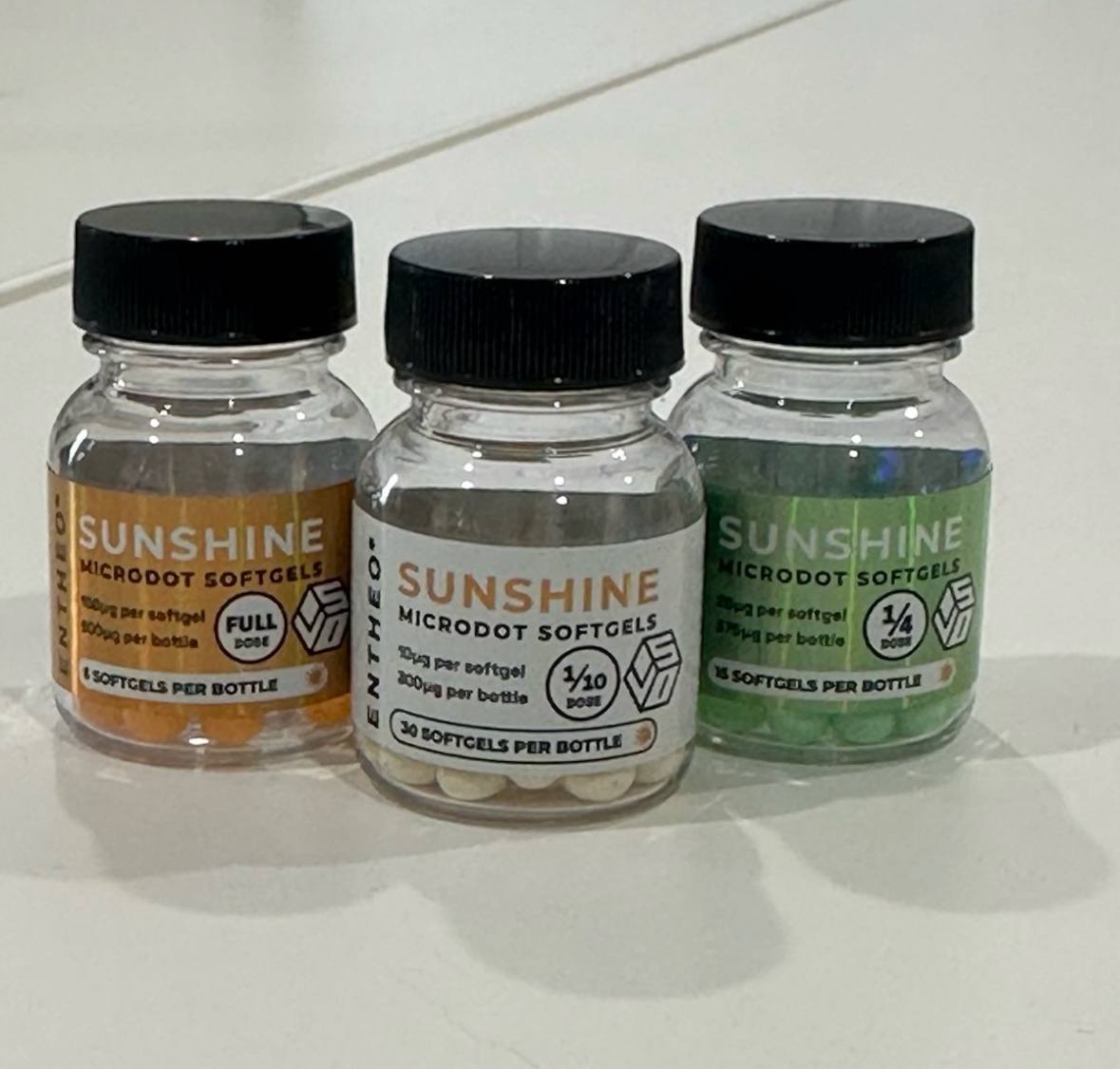 Entheo Sunshine Microdot Softgels